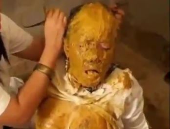 Asian human toilet teen first experience