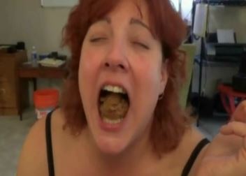 Human toilet wife swallow masters turd