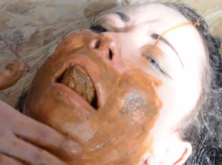 Side slut fed shit after being caught