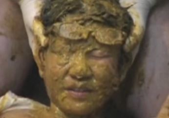 Asian slut extreme scat experience first time