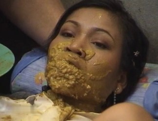 Asian human toilet girl scat overload
