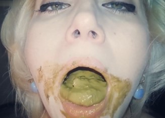 Hot toilet slave wife scat swallowing