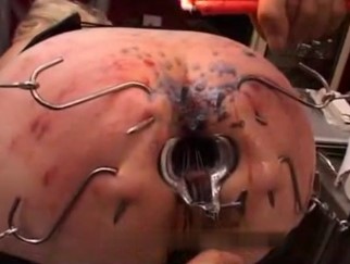 Mature slave meat hook tormenting